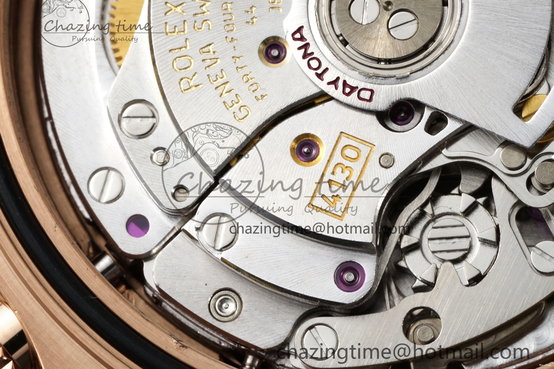 MiroTime 0309 Sporty Daytona 116505 QF 1:1 Best Edition RG Dial on RG Bracelet SA4130 V 1755